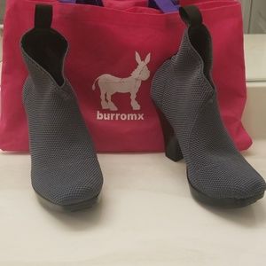 Burro MX grey heels